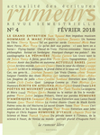 Revue Rumeurs n°4 Février 2018 (Revue Rumeurs Actualité des écritures)
