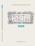 Prix Roger Dextre Ecrit en Atelier 2025 (Lauréats concours sur manuscrit )